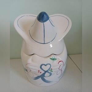 Antique mouse cookie jar